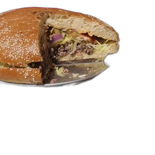 food, crown, animal, weapon, photorealistic, 3d render, large, burger transparent PNG cut-out