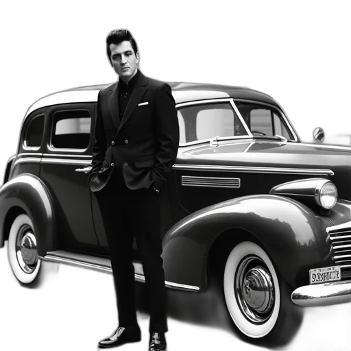 car, jacket, photorealistic, cartoon, 3d render, pencil sketch, black, white transparent PNG cut-out