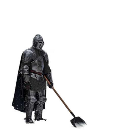 staff, weapon, sword, mask, concept art, 3d render, fantasy art, pixel art transparent PNG cut-out