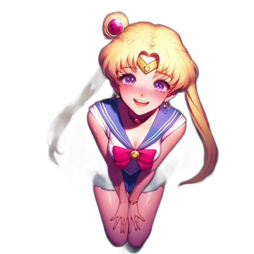 staff, pixel art, anime, concept art, watercolor, colorful, sailor, moon transparent PNG cut-out