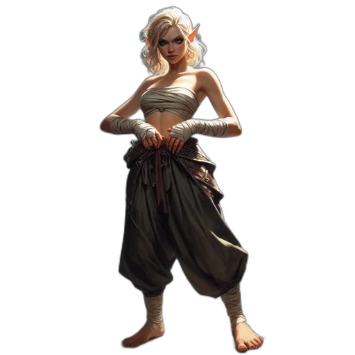 staff, dress, concept art, fantasy art, pixel art, comic book art, earth tones, ancient transparent PNG cut-out