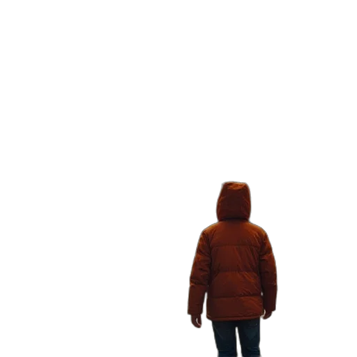 jacket, robot, umbrella, face transparent PNG cut-out