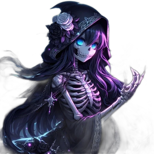 mask, dress, jewelry, staff, fantasy art, concept art, anime, pixel art transparent PNG cut-out