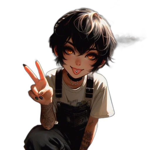 face, mask, anime, cartoon, pixel art, photorealistic, dark, monochrome transparent PNG cut-out
