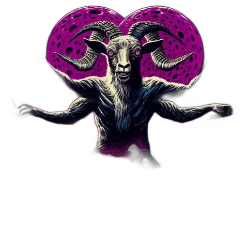 creature, mask, staff, animal, concept art, fantasy art, pixel art, 3d render transparent PNG cut-out