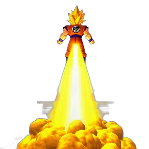 weapon, staff, robot, 3d render, concept art, pixel art, fire, outer space transparent PNG cut-out