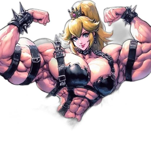 weapon, animal, dress, hair, concept art, pixel art, comic book art, anime transparent PNG cut-out