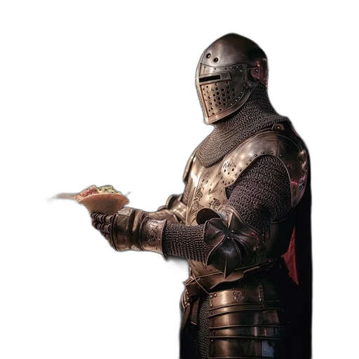 sword, weapon, staff, robot, concept art, 3d render, fantasy art, knight transparent PNG cut-out