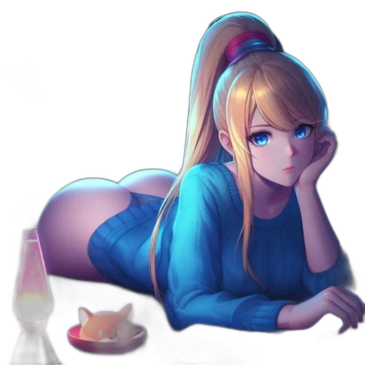 dress, food, robot, creature, anime, pixel art, concept art, fantasy art transparent PNG cut-out