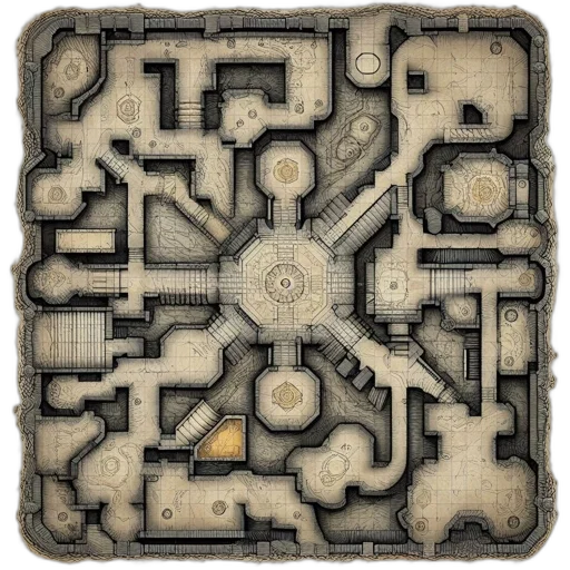 building, weapon, furniture, concept art, fantasy art, 3d render, pixel art, monochrome transparent PNG cut-out