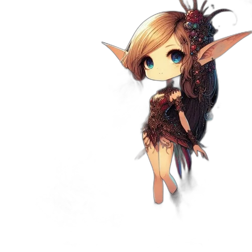 dress, staff, dragon, creature, fantasy art, concept art, pixel art, 3d render transparent PNG cut-out