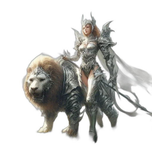 dragon, animal, fantasy art, concept art, comic book art, 3d render, female, warrior transparent PNG cut-out