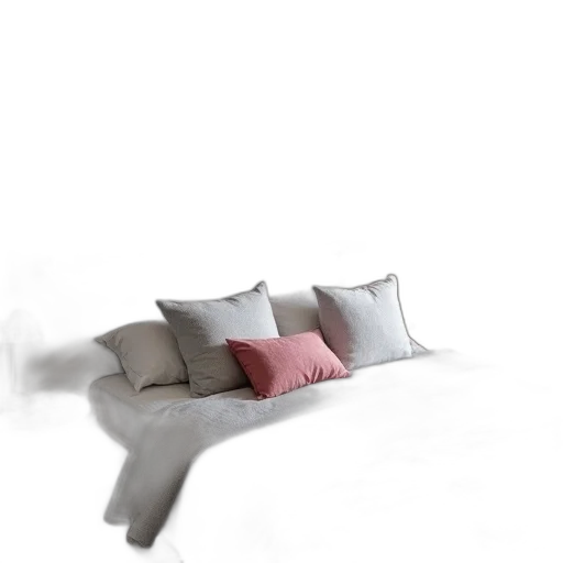 furniture, crown, 3d render, photorealistic, concept art, monochrome, pastel, red transparent PNG cut-out
