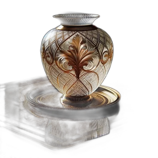 jewelry, crown, furniture, photorealistic, 3d render, luxurious, room, showcases transparent PNG cut-out