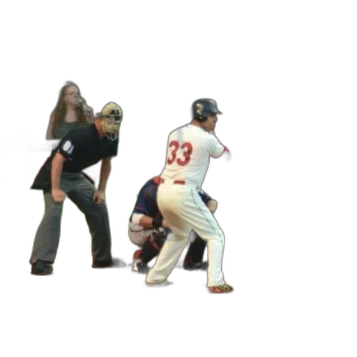 baseball, player, number, his, jersey, bat transparent PNG cut-out