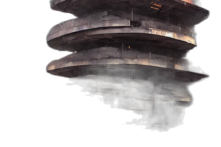 building, weapon, concept art, fantasy art transparent PNG cut-out