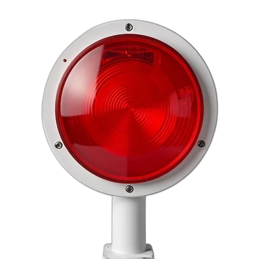 robot, staff, hat, weapon, 3d render, red, traffic, light transparent PNG cut-out