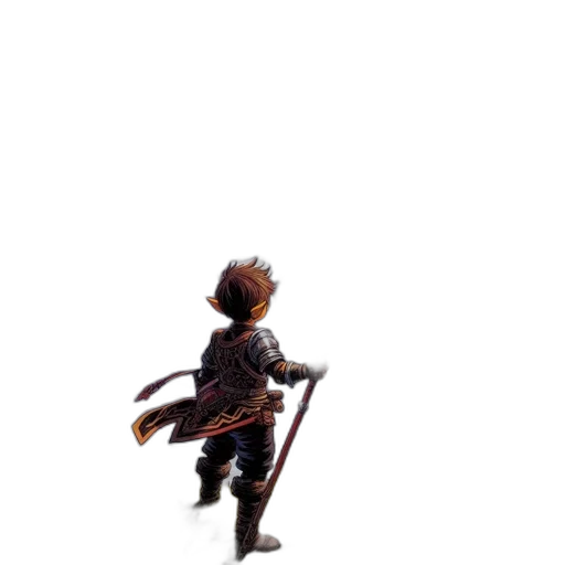 staff, sword, weapon, dragon, concept art, pixel art, fantasy art, 3d render transparent PNG cut-out