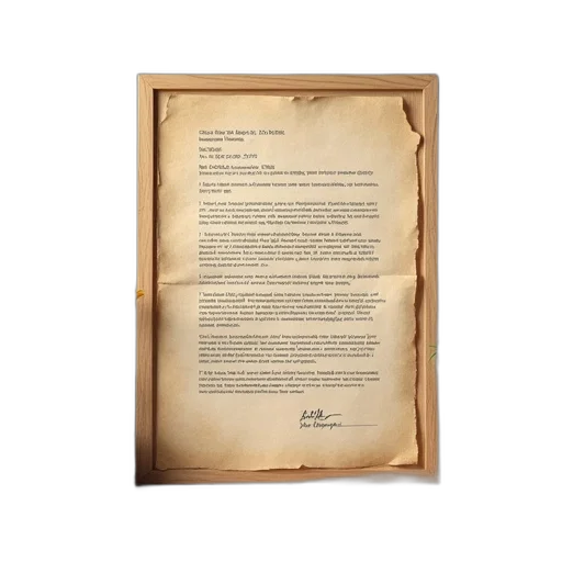 apology, letter, business, associates transparent PNG cut-out