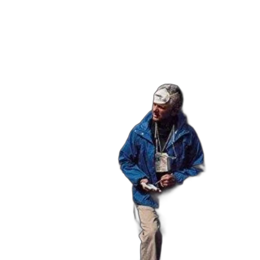 jacket, staff, hat, face, concept art, 3d render, photorealistic, watercolor transparent PNG cut-out