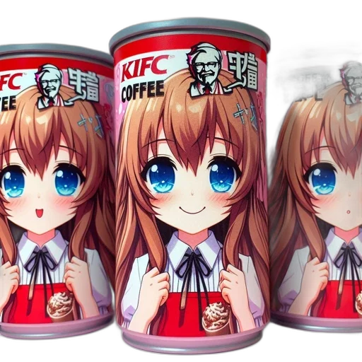 food, bottle, anime, 3d render, photorealistic, pixel art, three, kfc transparent PNG cut-out