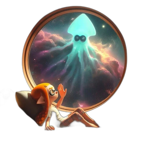 staff, creature, jewelry, crown, concept art, fantasy art, pixel art, underwater transparent PNG cut-out