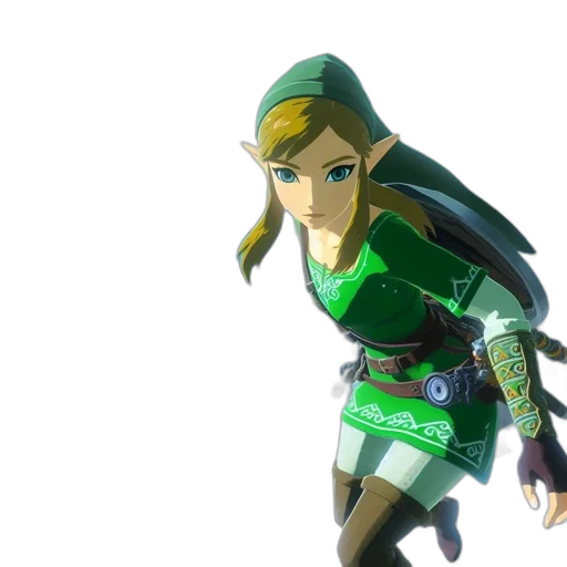 dress, sword, weapon, staff, concept art, 3d render, green, snowy transparent PNG cut-out