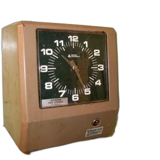 furniture, robot, 3d render, clock, time transparent PNG cut-out