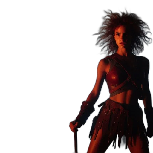 concept art, comic book art, cyberpunk, fantasy art, dimly, lit, cavern, terrifying transparent PNG cut-out