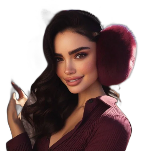hat, jacket, jewelry, hair, photorealistic, oil painting, fantasy art, concept art transparent PNG cut-out