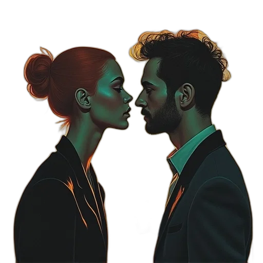 face, mask, jacket, concept art transparent PNG cut-out