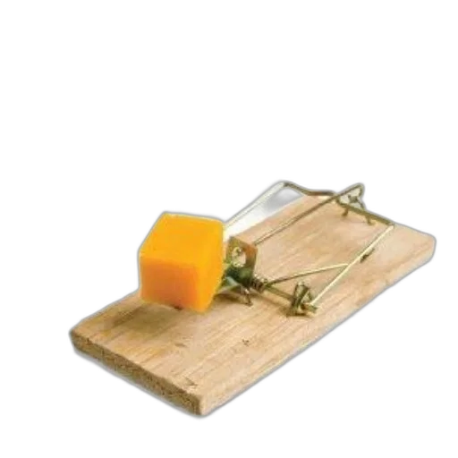 food, furniture, weapon, jewelry, 3d render, mouse, trap, block transparent PNG cut-out