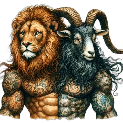 animal, fantasy art, photorealistic, concept art, comic book art, detailed, artwork, lion transparent PNG cut-out
