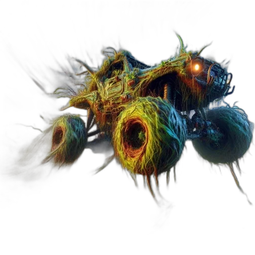 creature, hair, dragon, mask, concept art, fantasy art, 3d render, photorealistic transparent PNG cut-out