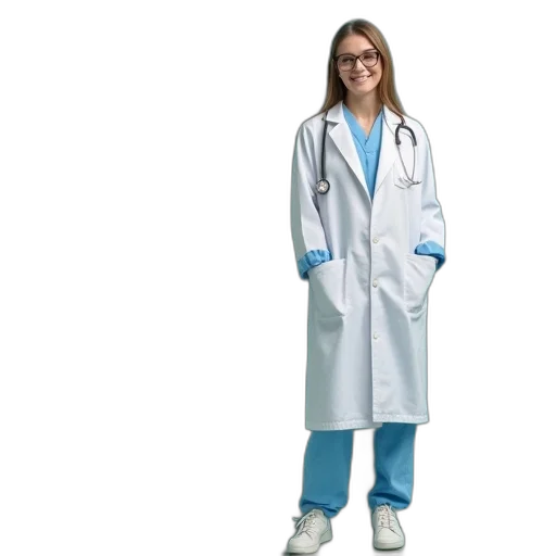 jacket, staff, dress, robot, concept art, model, clinic, coat transparent PNG cut-out