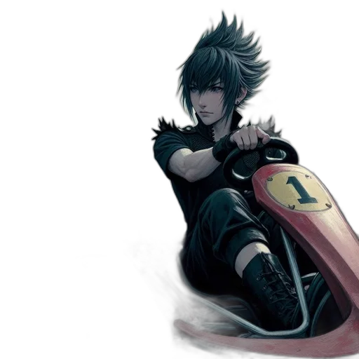 sword, weapon, dragon, concept art, fantasy art, comic book art, anime, dark transparent PNG cut-out