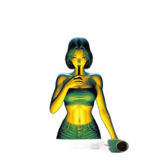 mask, jewelry, robot, bottle, pixel art, concept art, fantasy art, 3d render transparent PNG cut-out