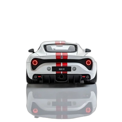 car, 3d render, photorealistic, concept art, white, red, black, racing transparent PNG cut-out