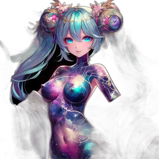 robot, dress, staff, creature, fantasy art, anime, concept art, pixel art transparent PNG cut-out