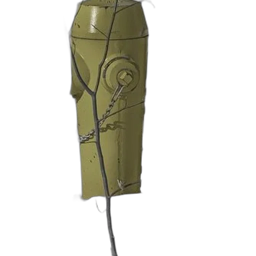 staff, weapon, bottle, robot, concept art, 3d render, photorealistic, yellow transparent PNG cut-out