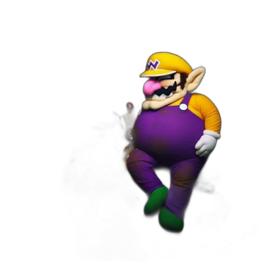 creature, animal, mask, weapon, 3d render, concept art, pixel art, vaporwave transparent PNG cut-out