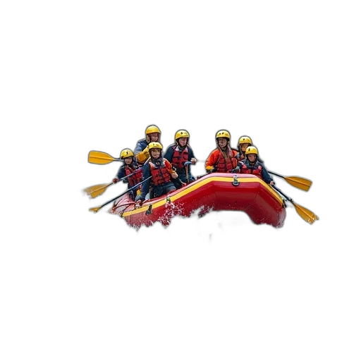 staff, 3d render, pixel art, concept art, group, people, red, yellow transparent PNG cut-out