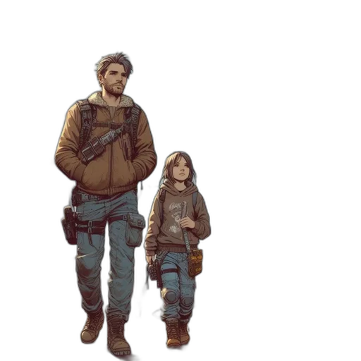 jacket, concept art, watercolor, pixel art, cyberpunk, snow, outer space, fog transparent PNG cut-out