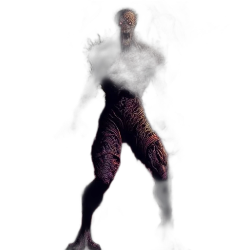 creature, robot, animal, hair, concept art, comic book art, fantasy art, 3d render transparent PNG cut-out