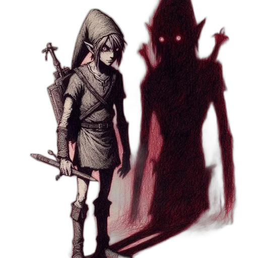 staff, sword, mask, weapon, concept art, fantasy art, comic book art, pixel art transparent PNG cut-out