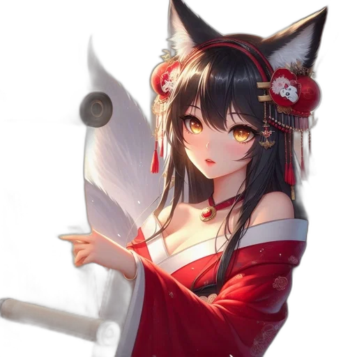 staff, dress, weapon, mask, fantasy art, anime, pixel art, concept art transparent PNG cut-out