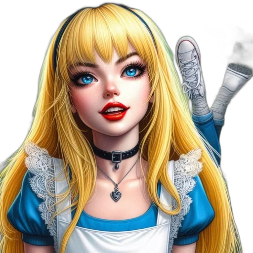 fantasy art, comic book art, concept art, photorealistic transparent PNG cut-out