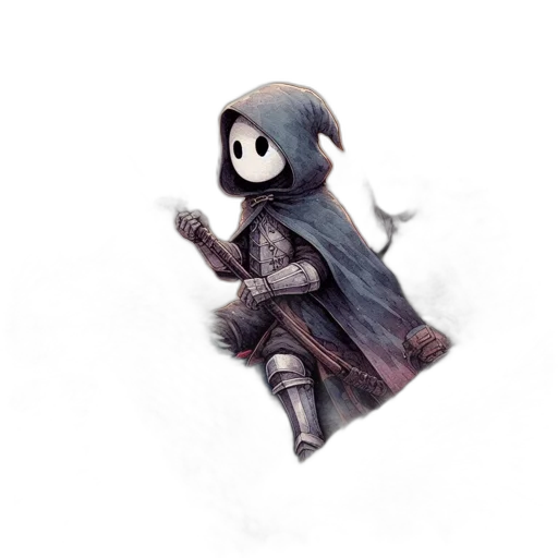 mask, sword, weapon, staff, fantasy art, concept art, pixel art, watercolor transparent PNG cut-out