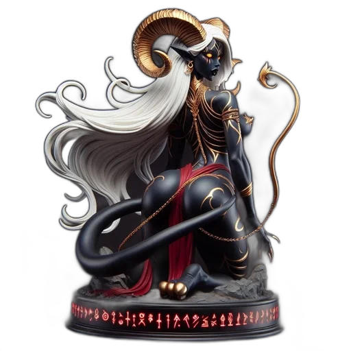 concept art, fantasy art, 3d render, elaborate, statue, regal, woman, flowing transparent PNG cut-out