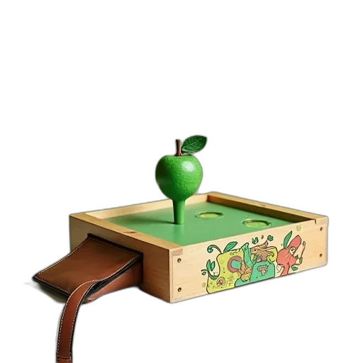 furniture, crown, staff, food, 3d render, concept art, photorealistic, watercolor transparent PNG cut-out